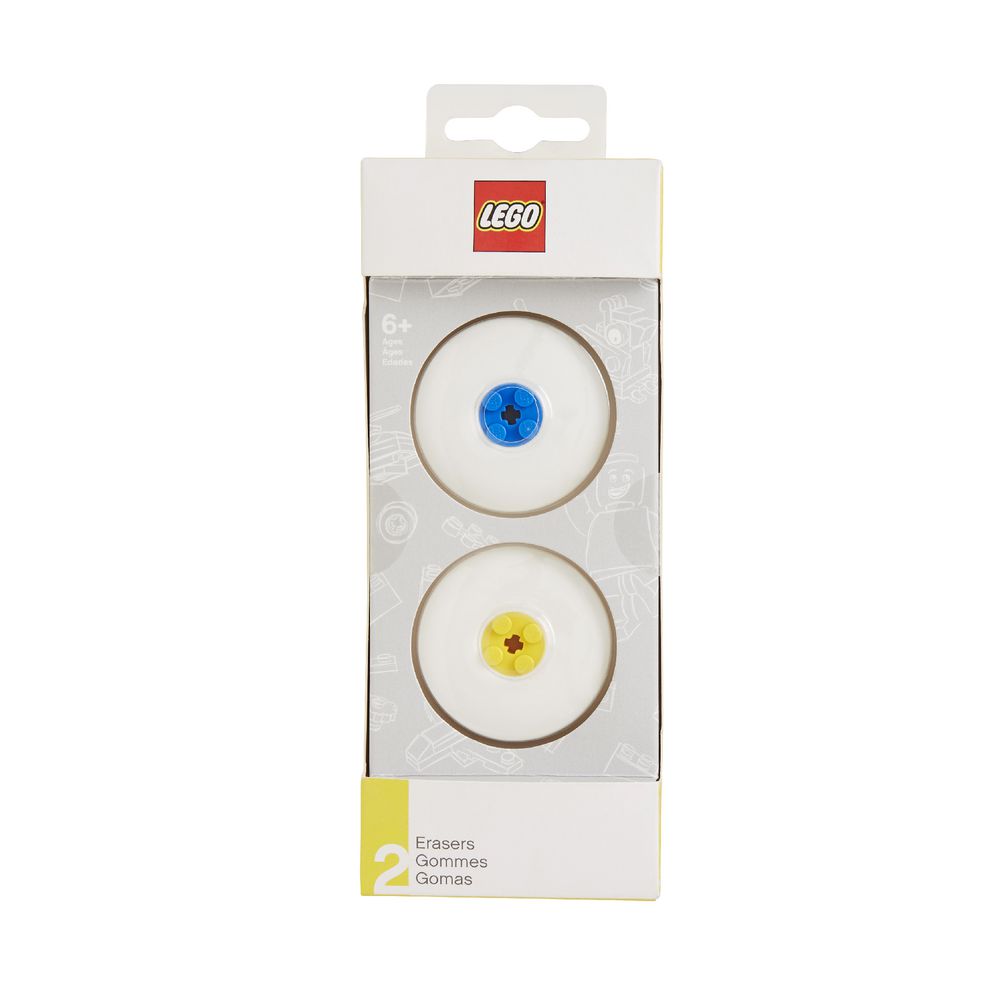 LEGO Erasers 2 Pack