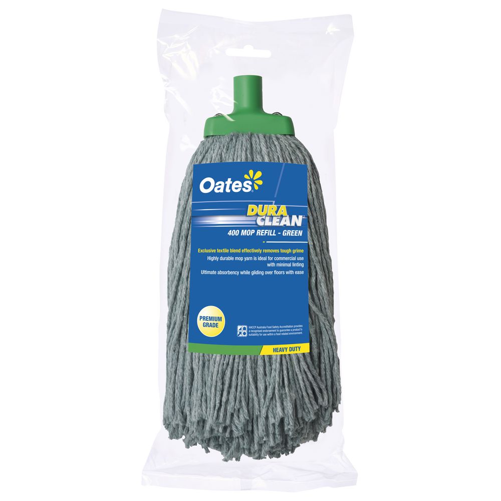 Oates Duraclean Mop Head 400g Green