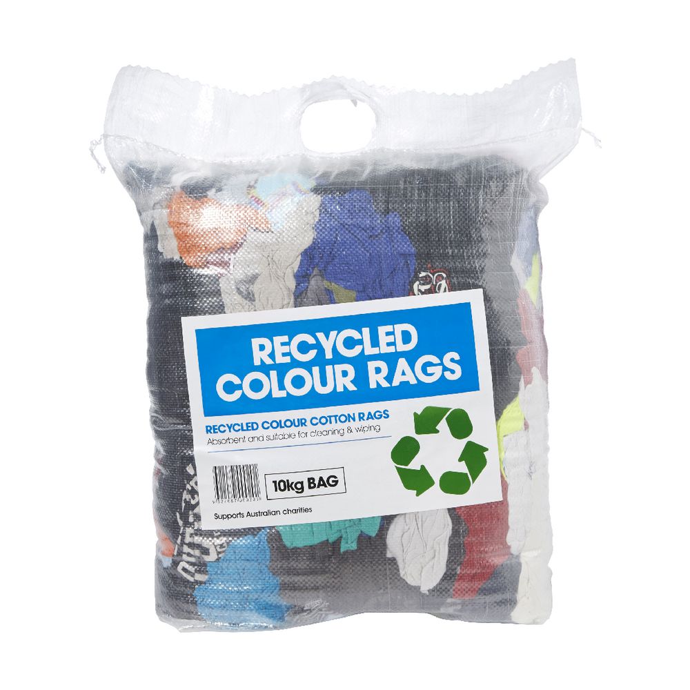 Coloured Cleaning Rags 10kg