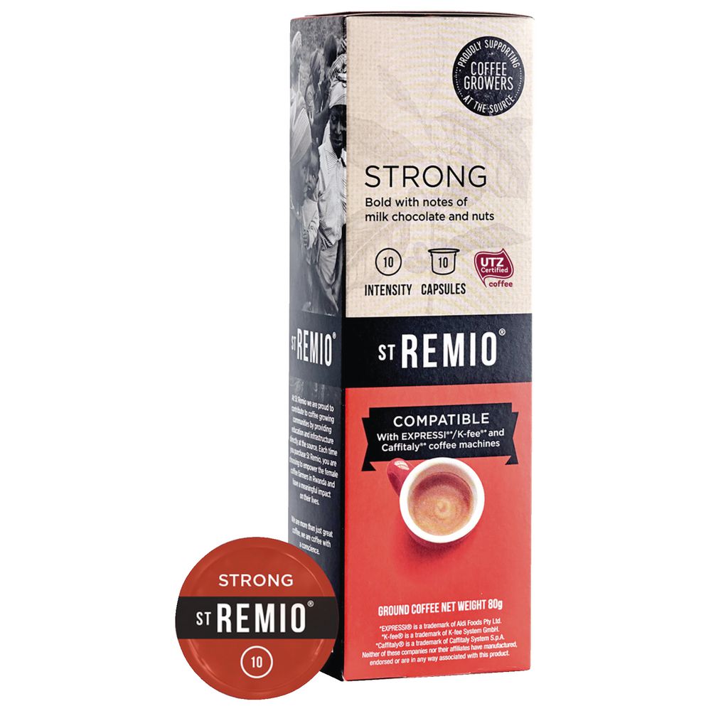 St Remio Strong Caffitaly Capsules 80 G 10 Pack Officeworks St Remio Strong Caffitaly Capsules 80 G 10 Pack Officeworks