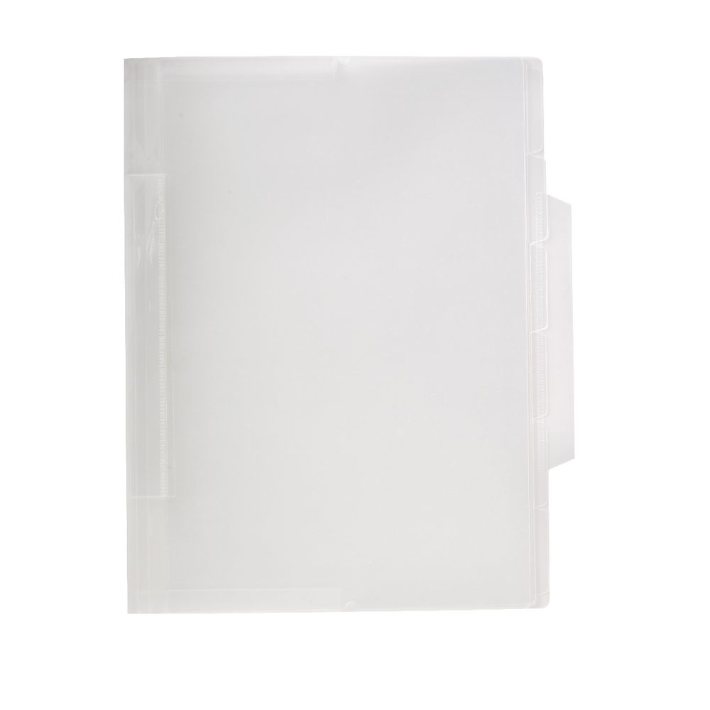 A4 Letter File with 6 Tabs Clear