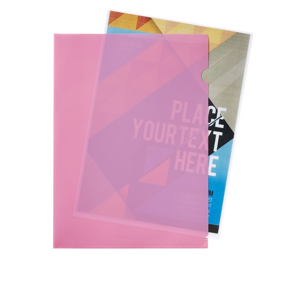 Letter File A3 Opaque Hot Pink