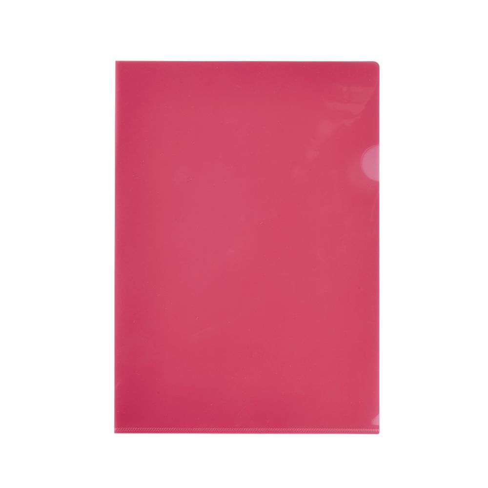 Letter File A4 Opaque Hot Pink