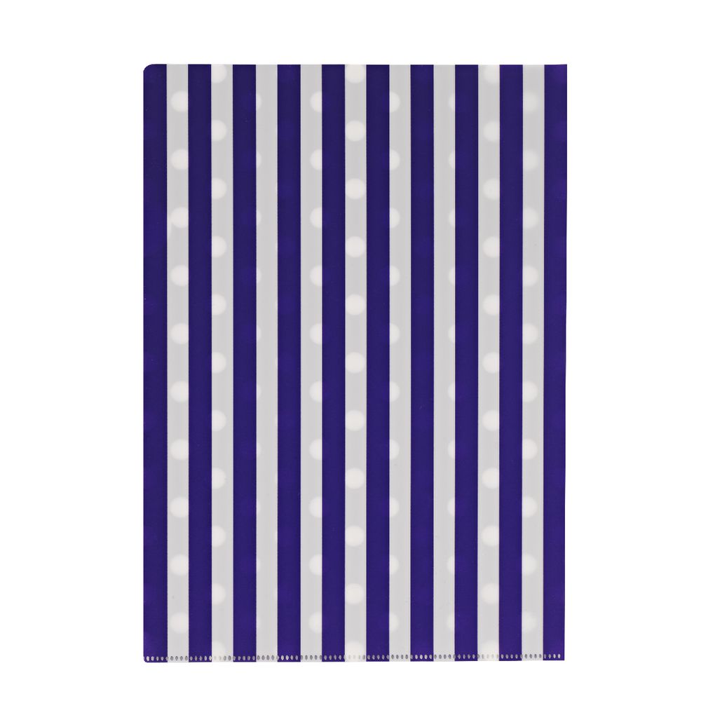 Letter File A4 Single Printed Purple Spot
