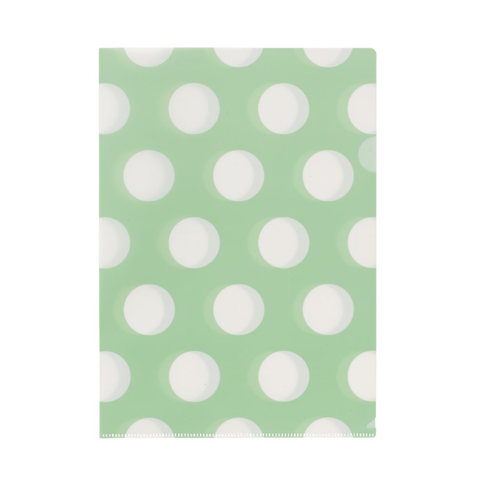 Letter File A4 Single Printed Vintage Green