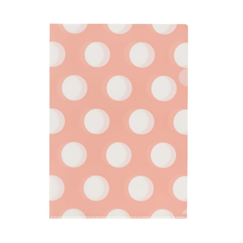 Letter File A4 Single Printed Vintage Pink