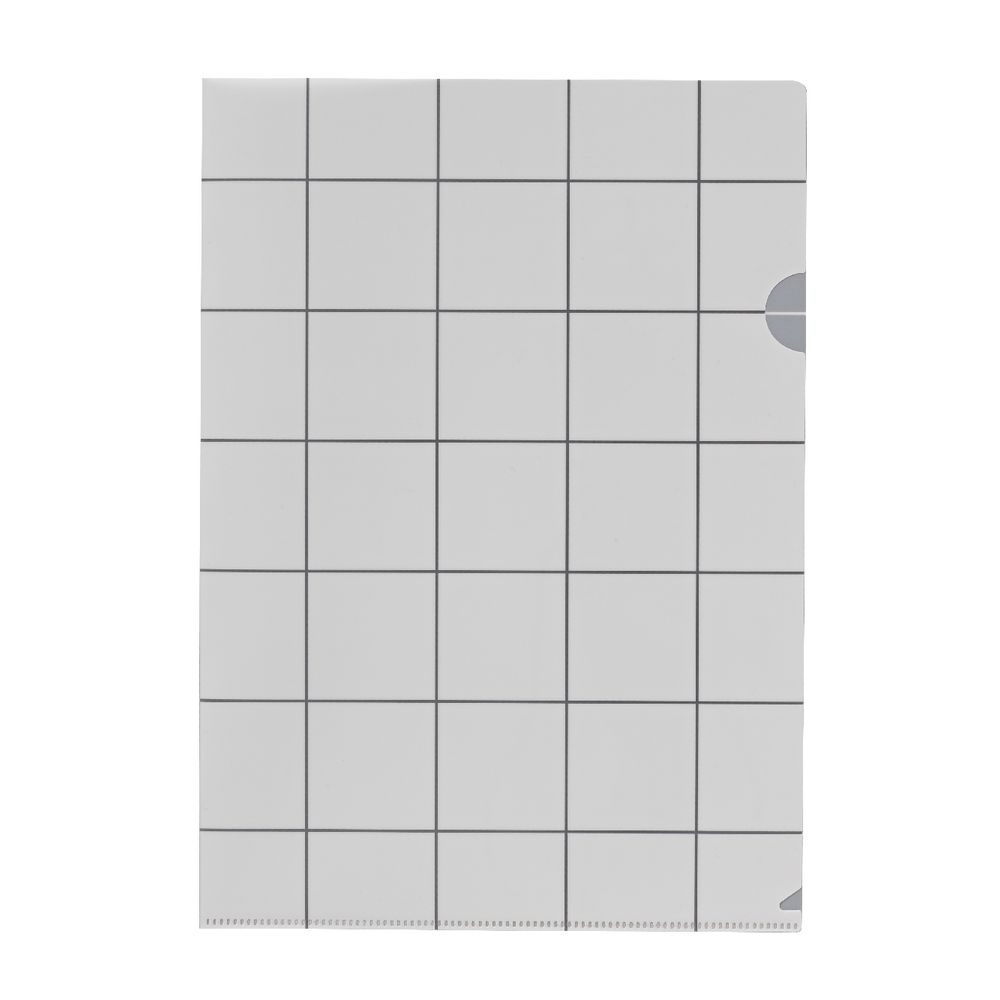 Letter File A4 Single Printed White Grid