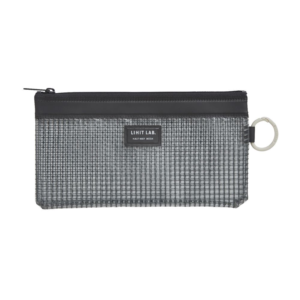 Lihit Lab Mesh Document Wallet Bank Black