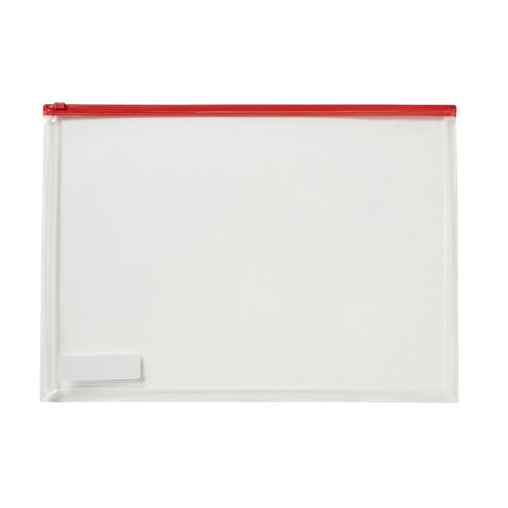 Lihit Lab Gusset Document Wallet A3 Red