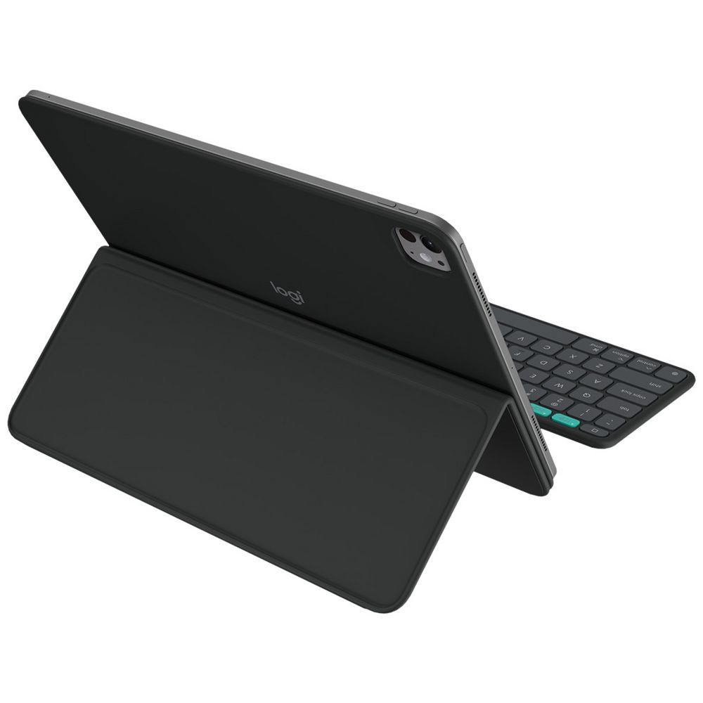 logicool Flip Folio iPad Pro 13インチM4&Air ロジクール、すっきりと収納可能なBluetooth®接続のキーボード