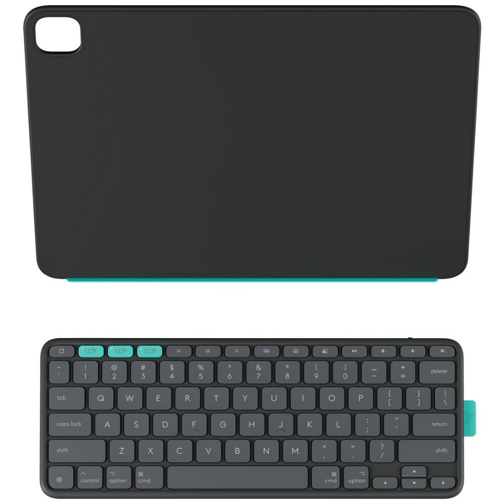 logicool Flip Folio iPad Pro 13インチM4&Air ロジクール、すっきりと収納可能なBluetooth®接続のキーボード