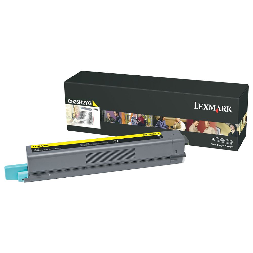 Lexmark C925 High Yield Toner Cartridge Yellow