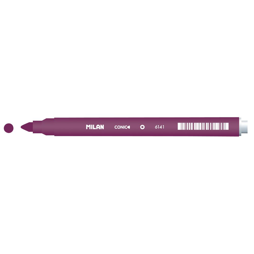Milan Cone Tip Fibre Pen Magenta