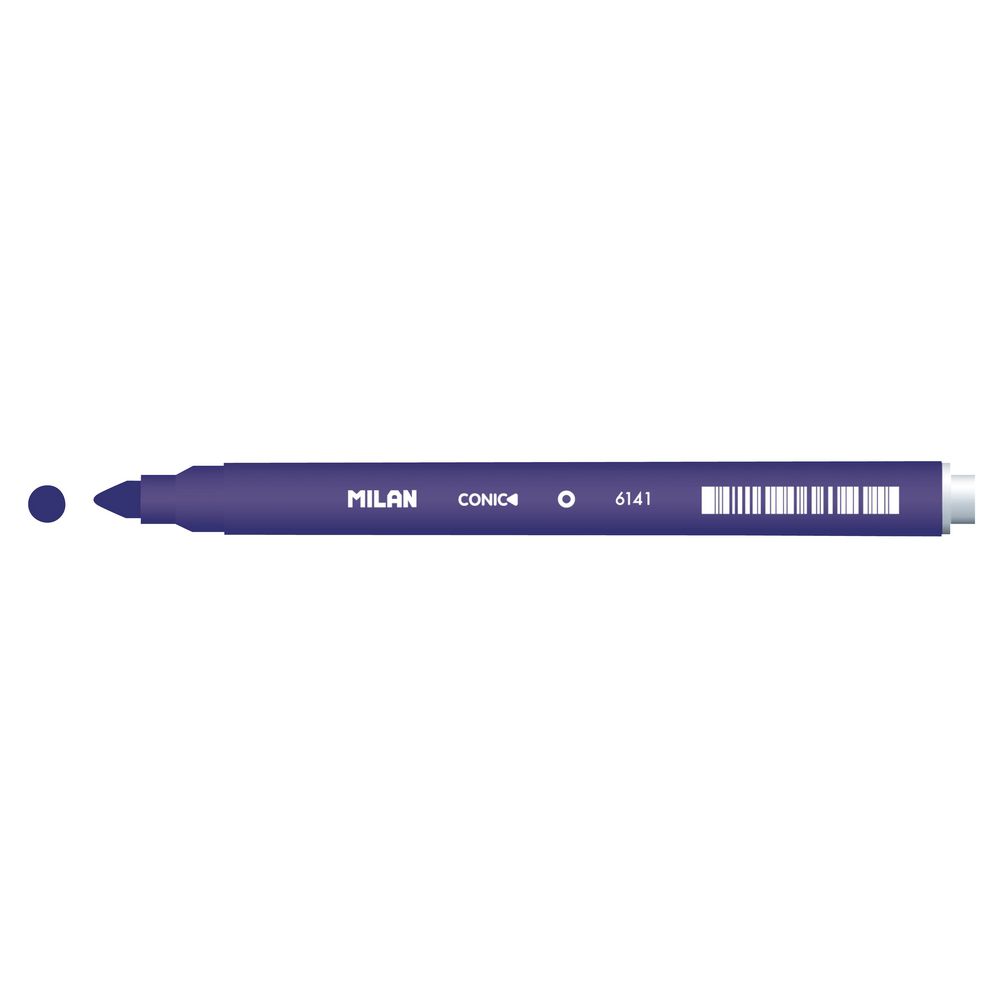 Milan Cone Tip Fibre Pen Light Purple