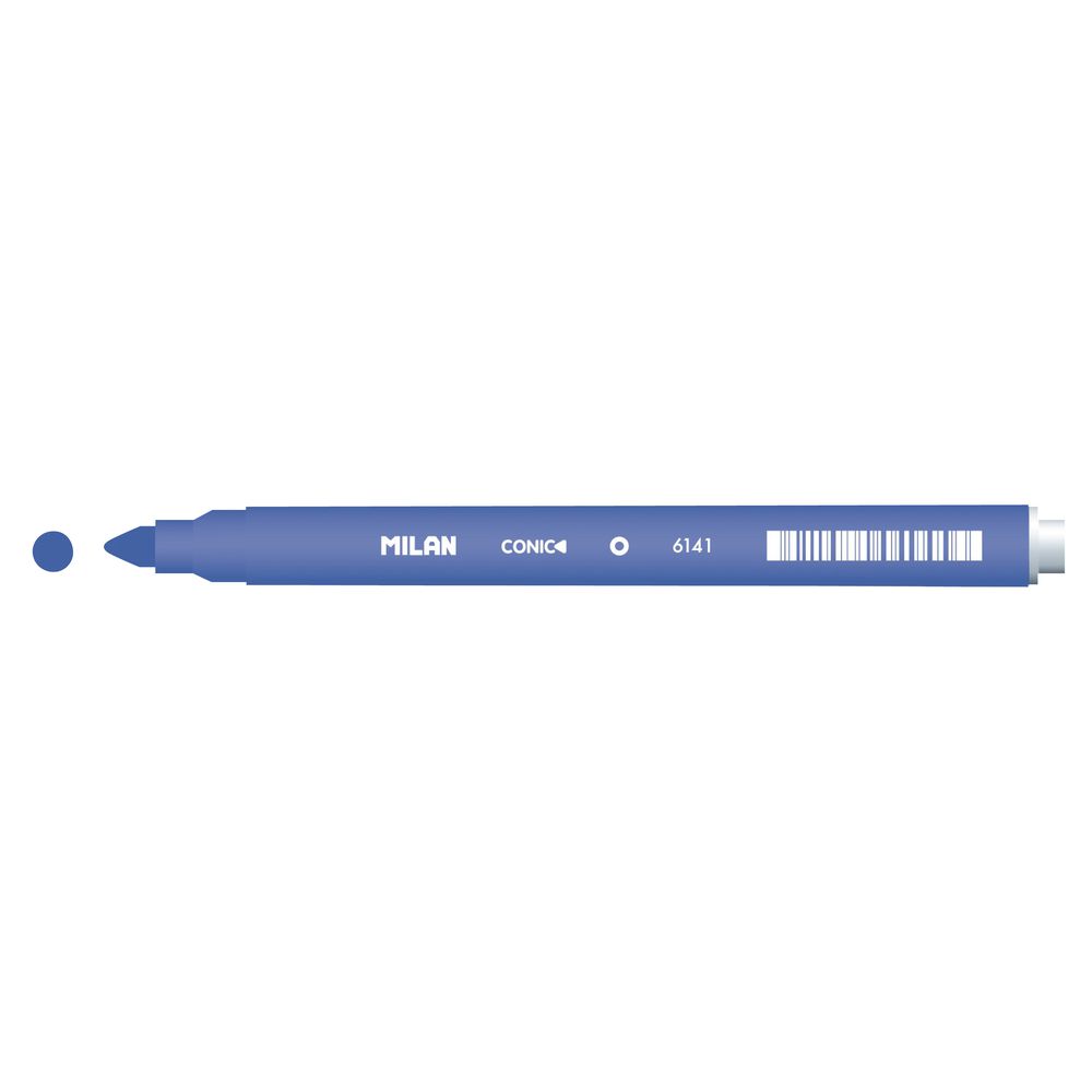 Milan Cone Tip Fibre Pen Prussian Blue