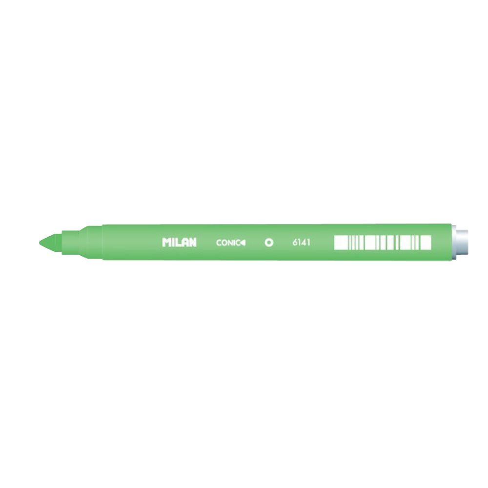 Milan Cone Tip Fibre Pen Pale Green