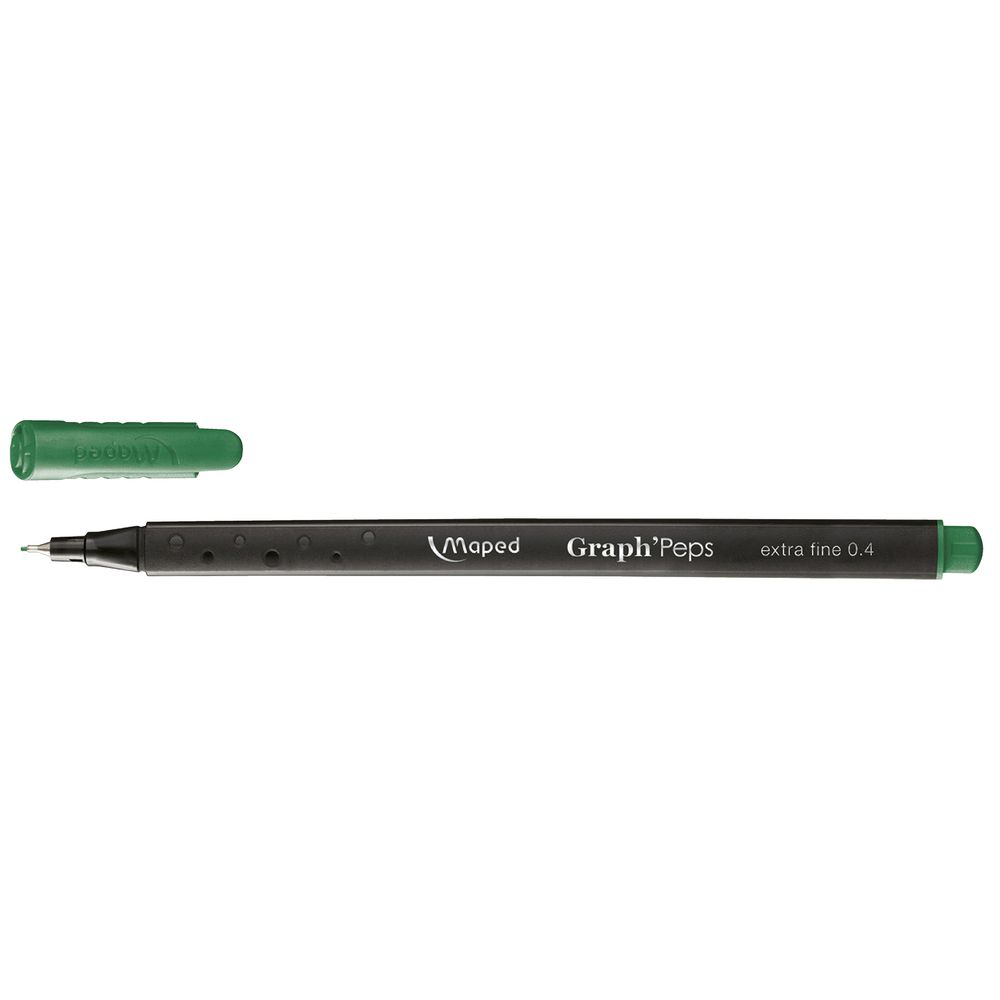 Maped Graph'Peps Fineliner 0.4mm Green Golf