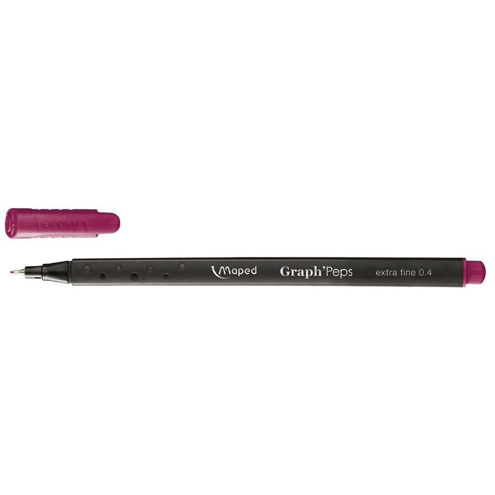 Maped Graph'Peps Fineliner 0.4mm Berry Plum