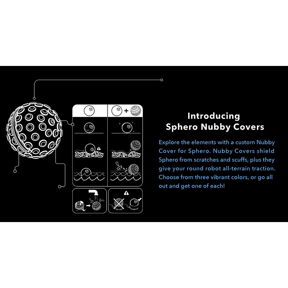 Sphero Nubby Cover Orange