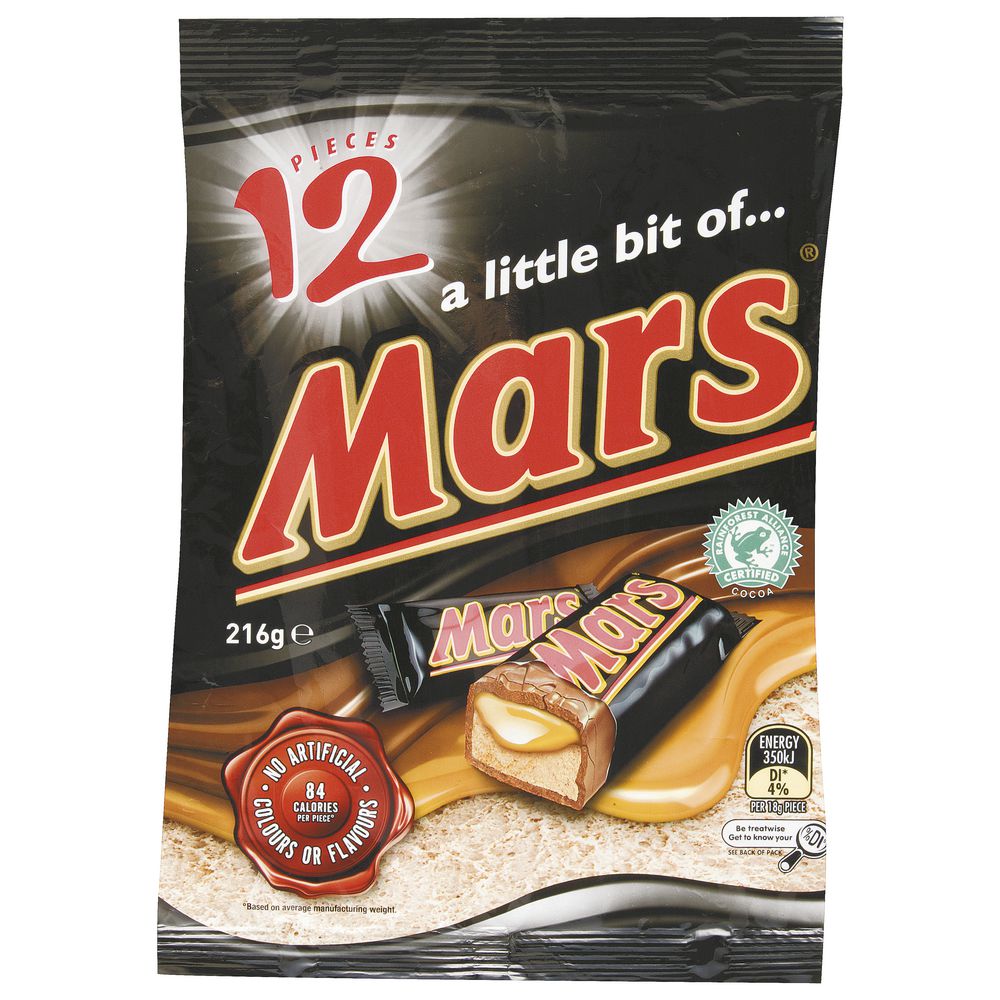 Mars Bars Funsize 12 Pack