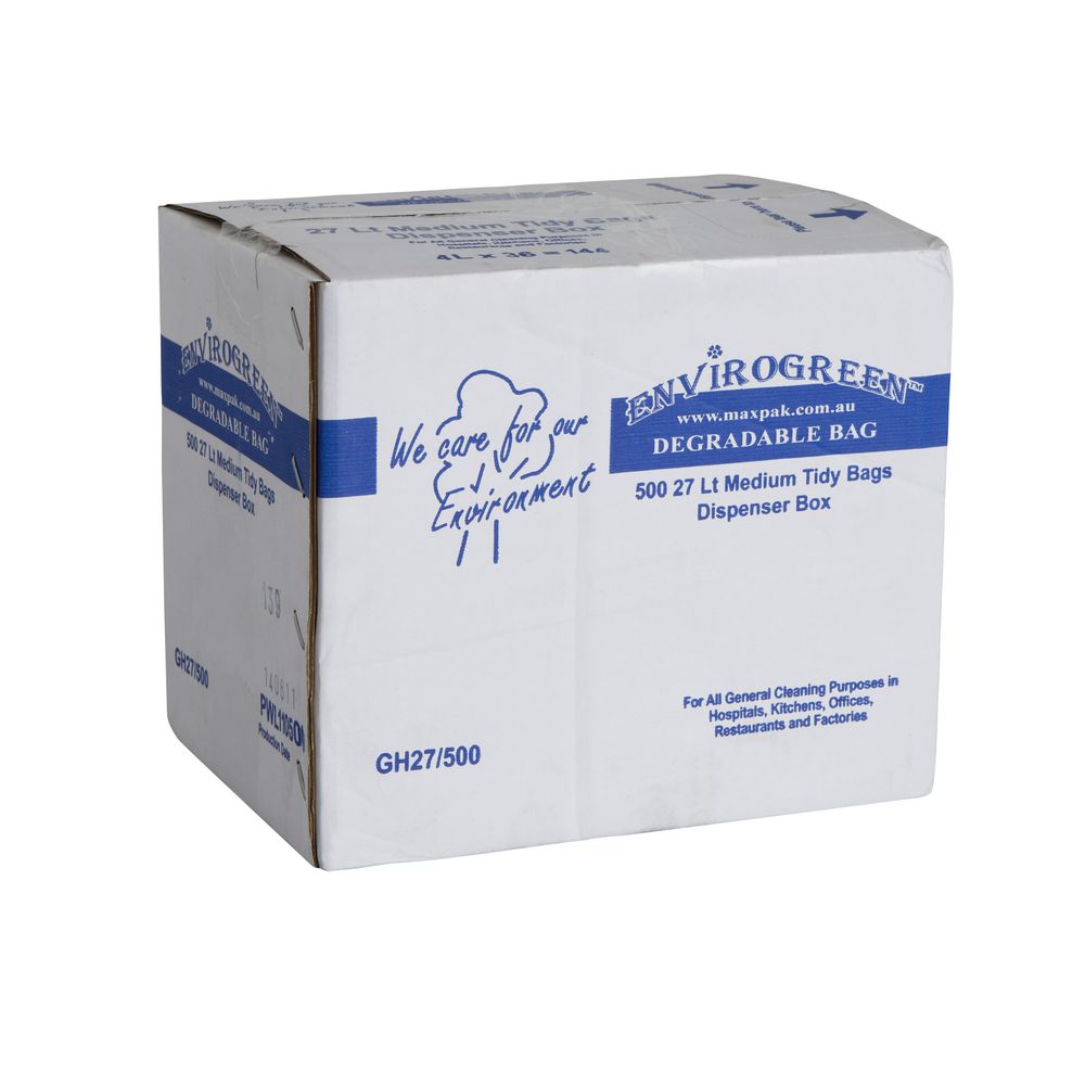 MaxValu Degradable Bin Liners 27L 500 Pack