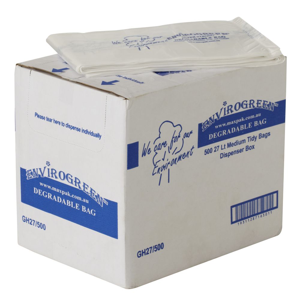 MaxValu Degradable Bin Liners 27L 500 Pack