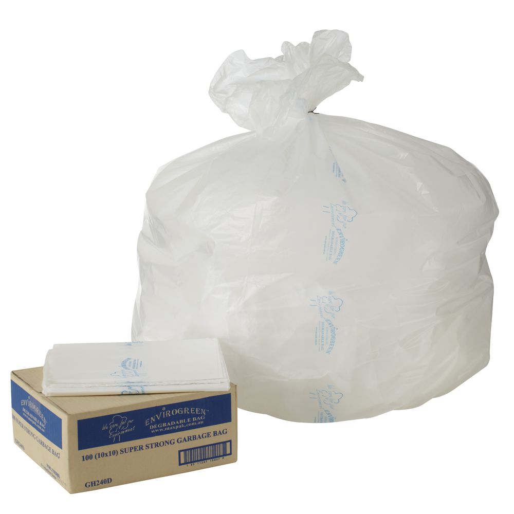 MaxValu Degradable Bin Liners 240L 100 Pack