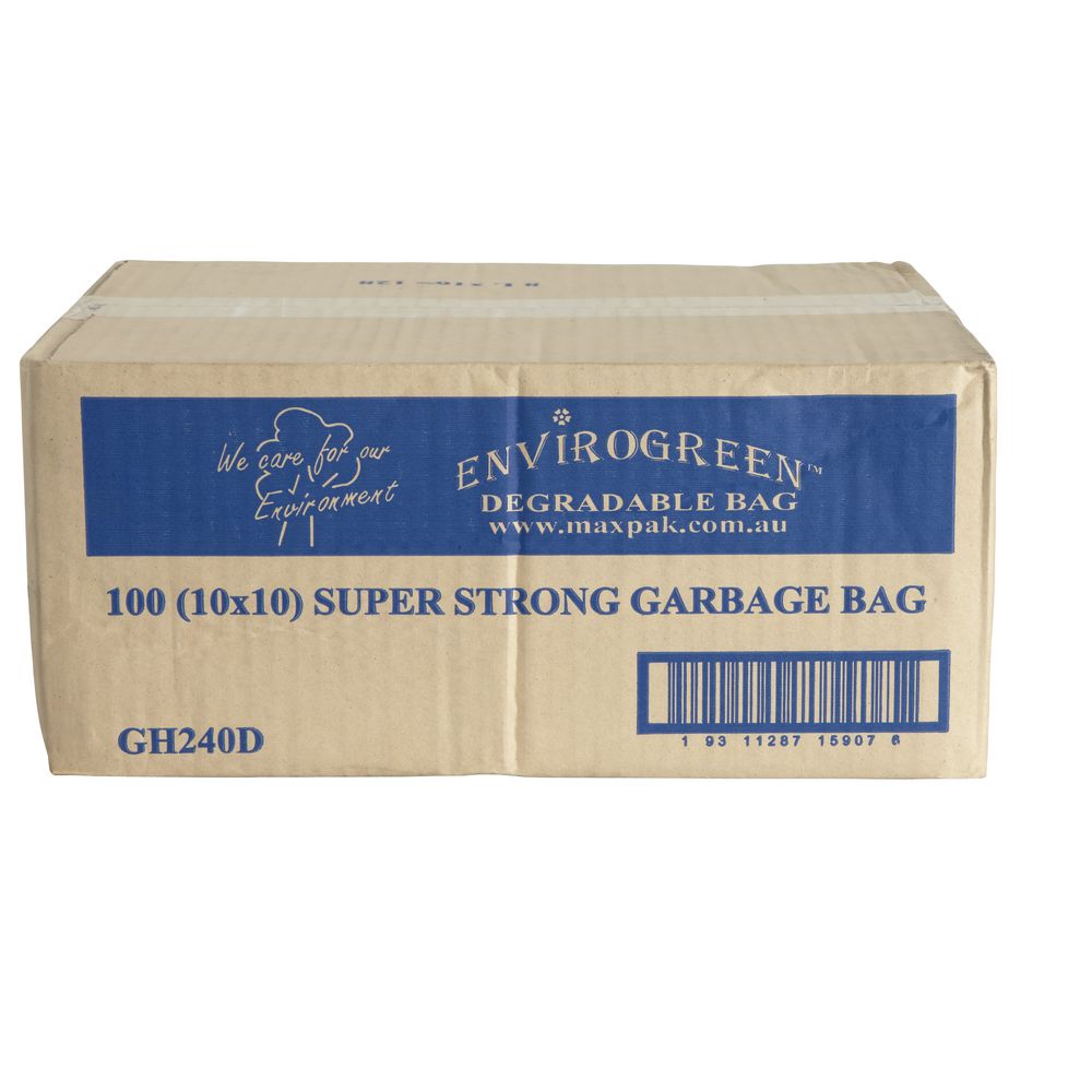 MaxValu Degradable Bin Liners 240L 100 Pack