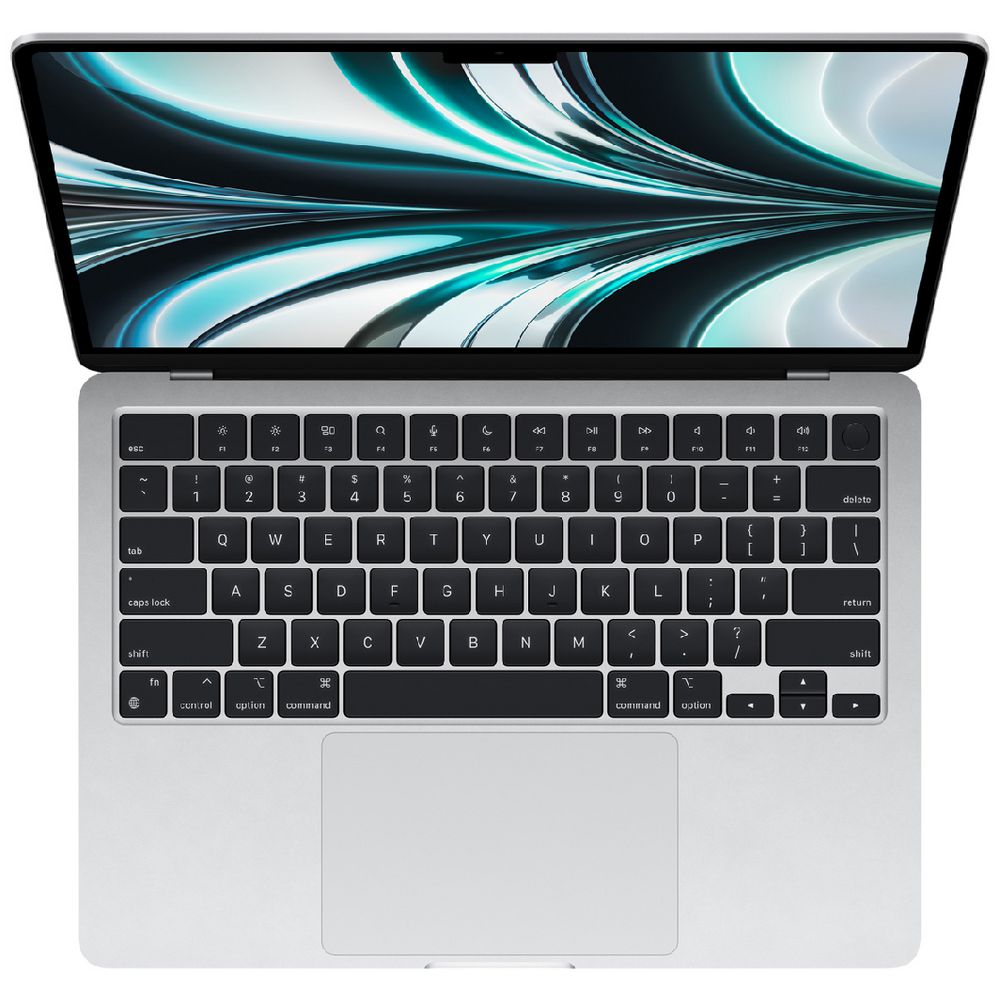MacBook M2 air シルバー 13, 8gb, 256gb Apple 13-inch MacBook Air: M2 chip with 8C CPU / 8C GPU