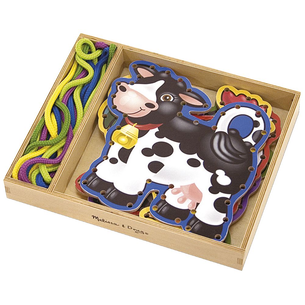 Melissa & Doug Lace and Trace Farm Animals