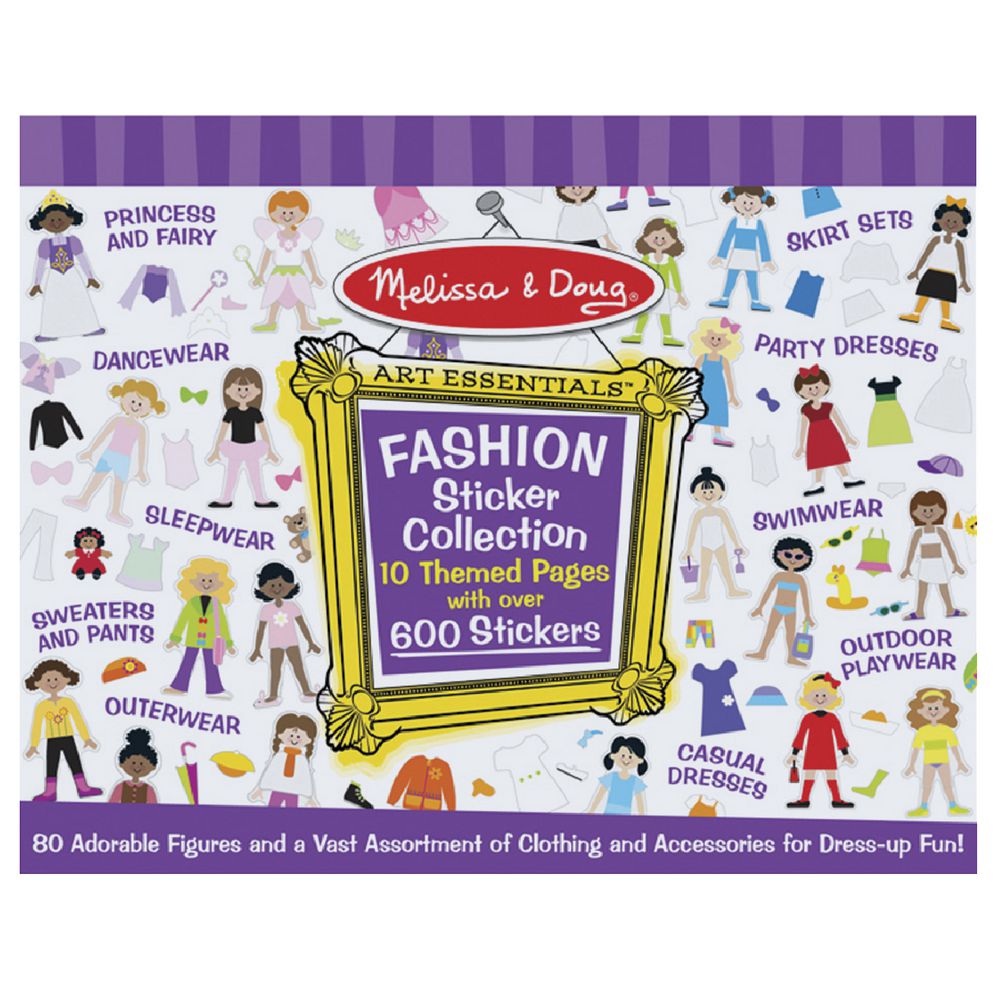 Melissa & Doug Sticker Collection Fashion