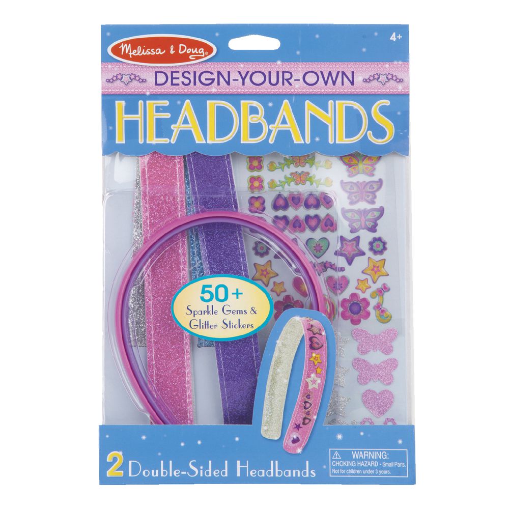 Melissa & Doug Design Your Own Headbands Set