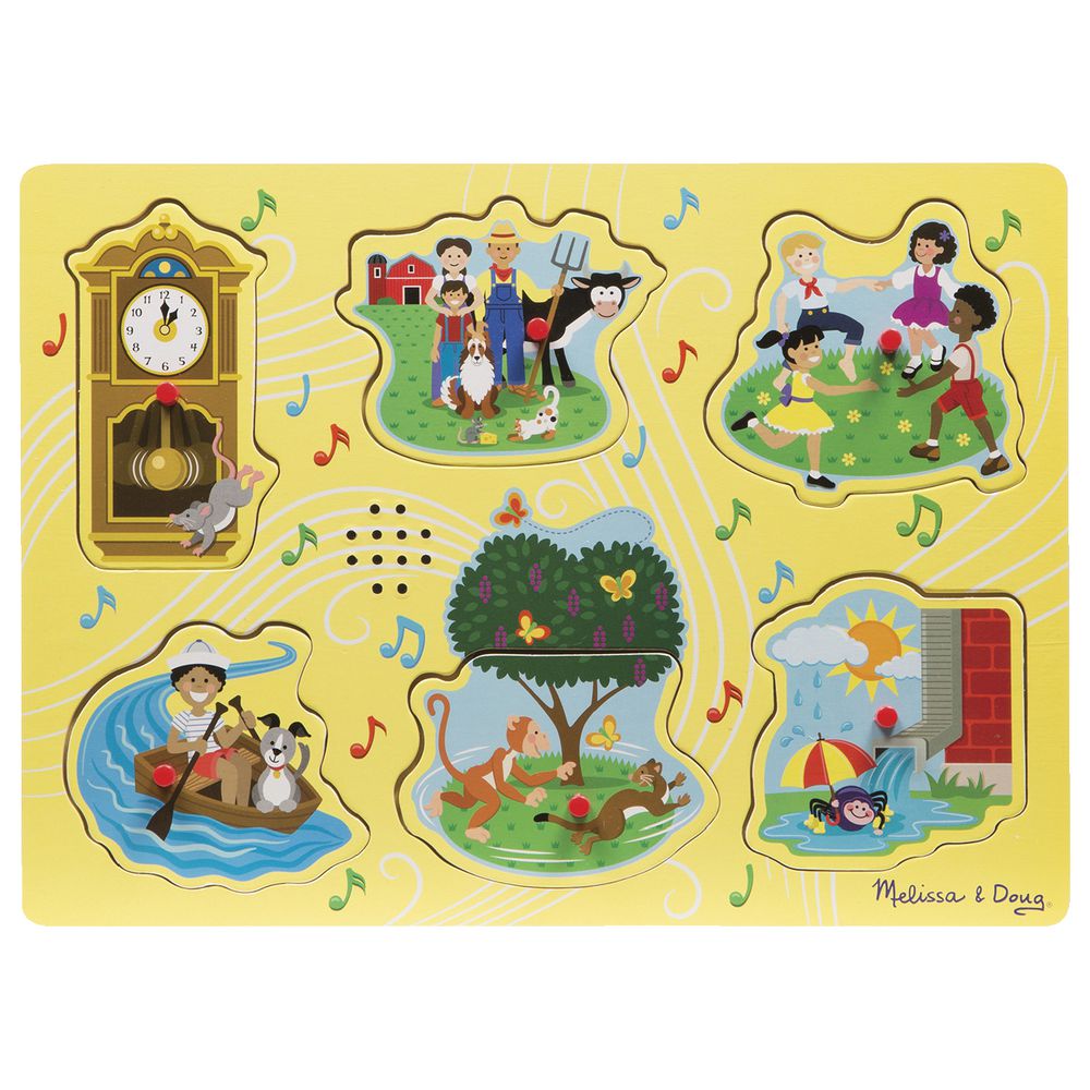 Melissa and Doug Wooden Puzzle Nursery Rhyme 1
