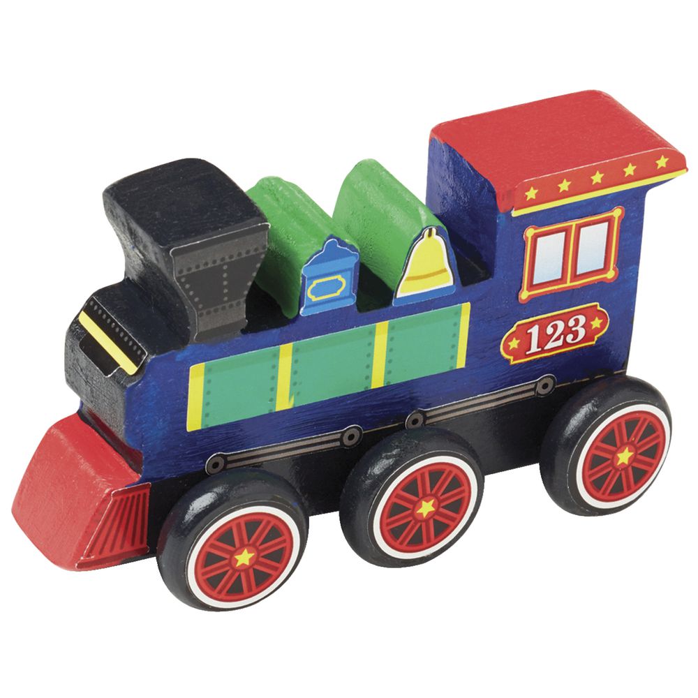 Melissa & Doug Wooden Craft Kit Train