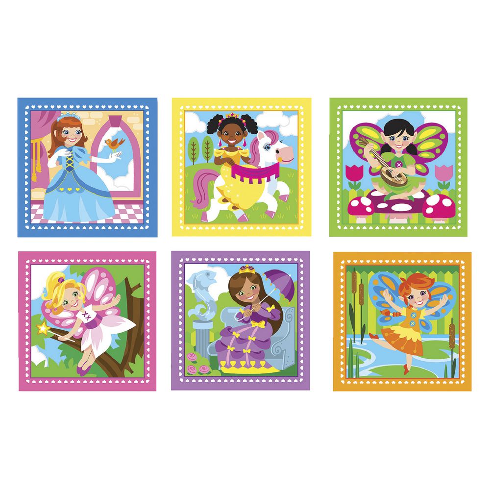 Melissa & Doug Cube Puzzle Princesses and Fairies