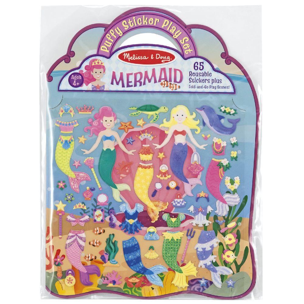 Melissa & Doug Puffy Stickers Play Set Mermaid