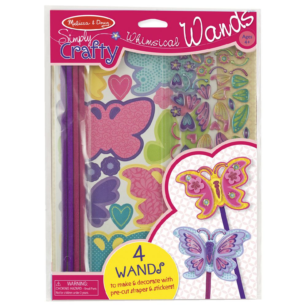 Melissa & Doug Simply Crafty Butterfly Wands