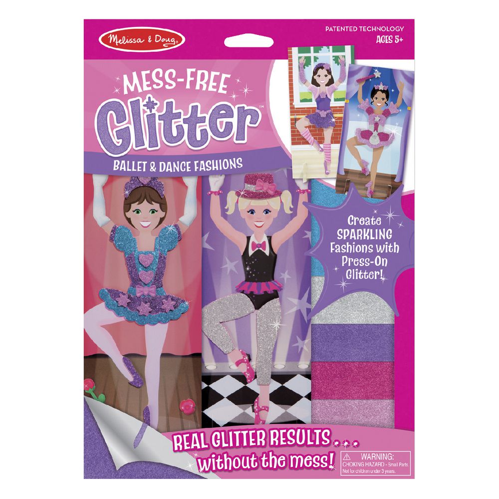 Melissa & Doug mess-free Glitter Ballet and Dance Fashions