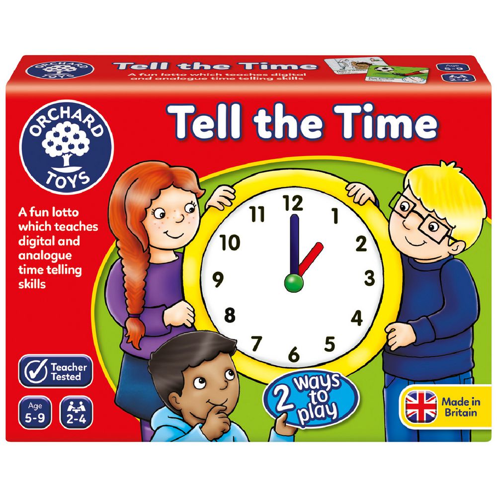 Orchard Toys Tell The Time Lotto | Officeworks