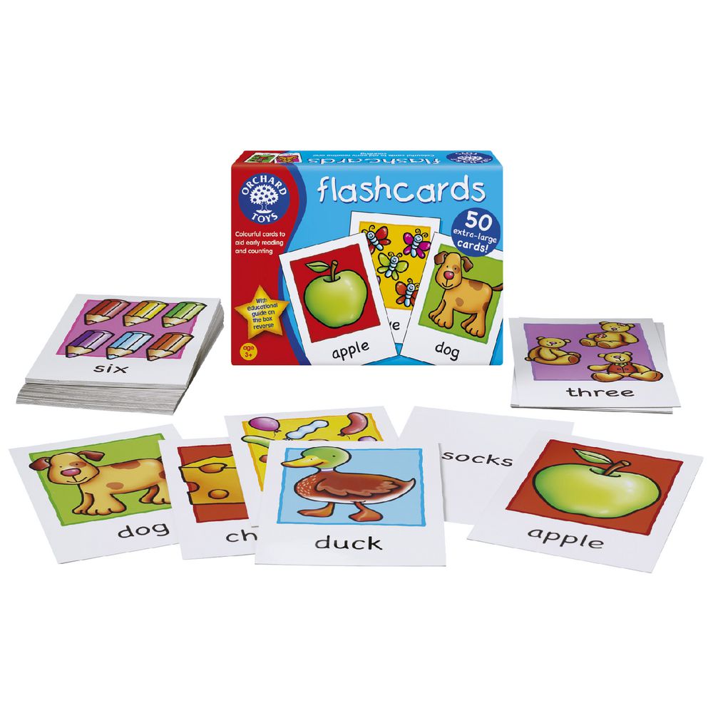 Orchard Toys Flashcards 50 Pack