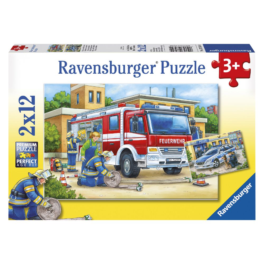 Ravensburger Puzzle Police and Firefighters