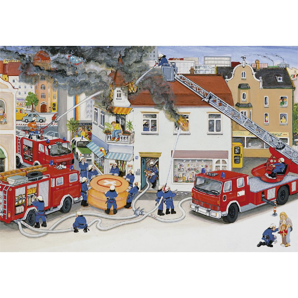Ravensburger Busy Fire Brigade Puzzle 2 Pack