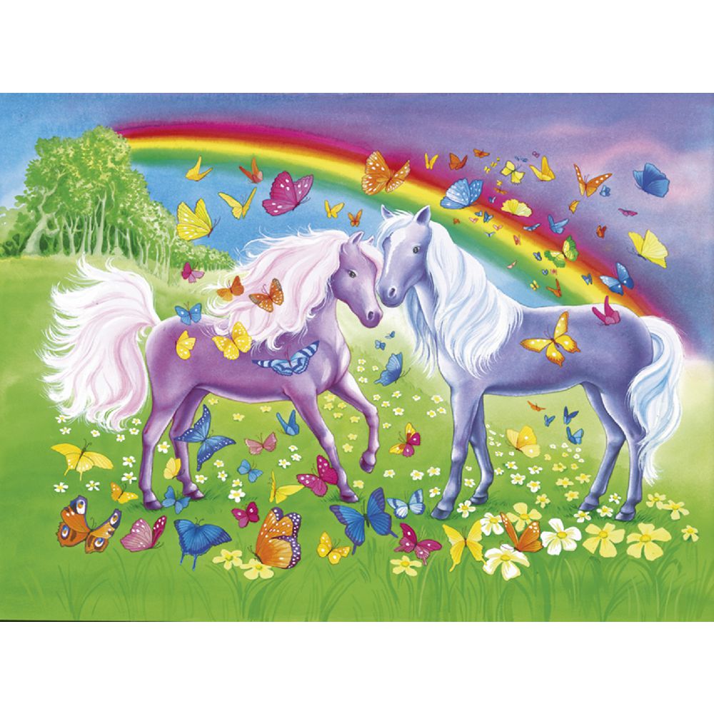 Ravensburger Puzzle Rainbow Horses