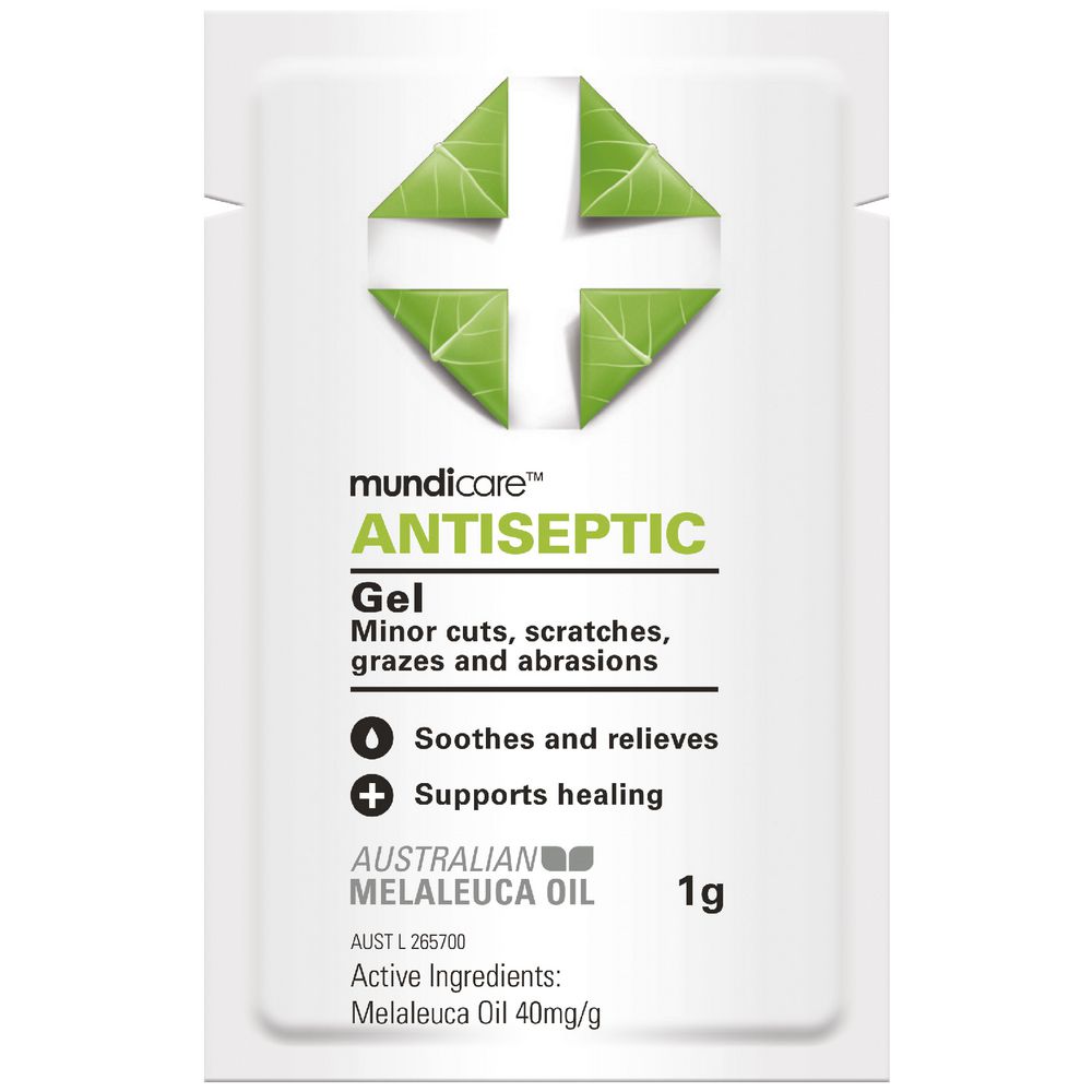 Mundicare Antiseptic Gel 10 Pack