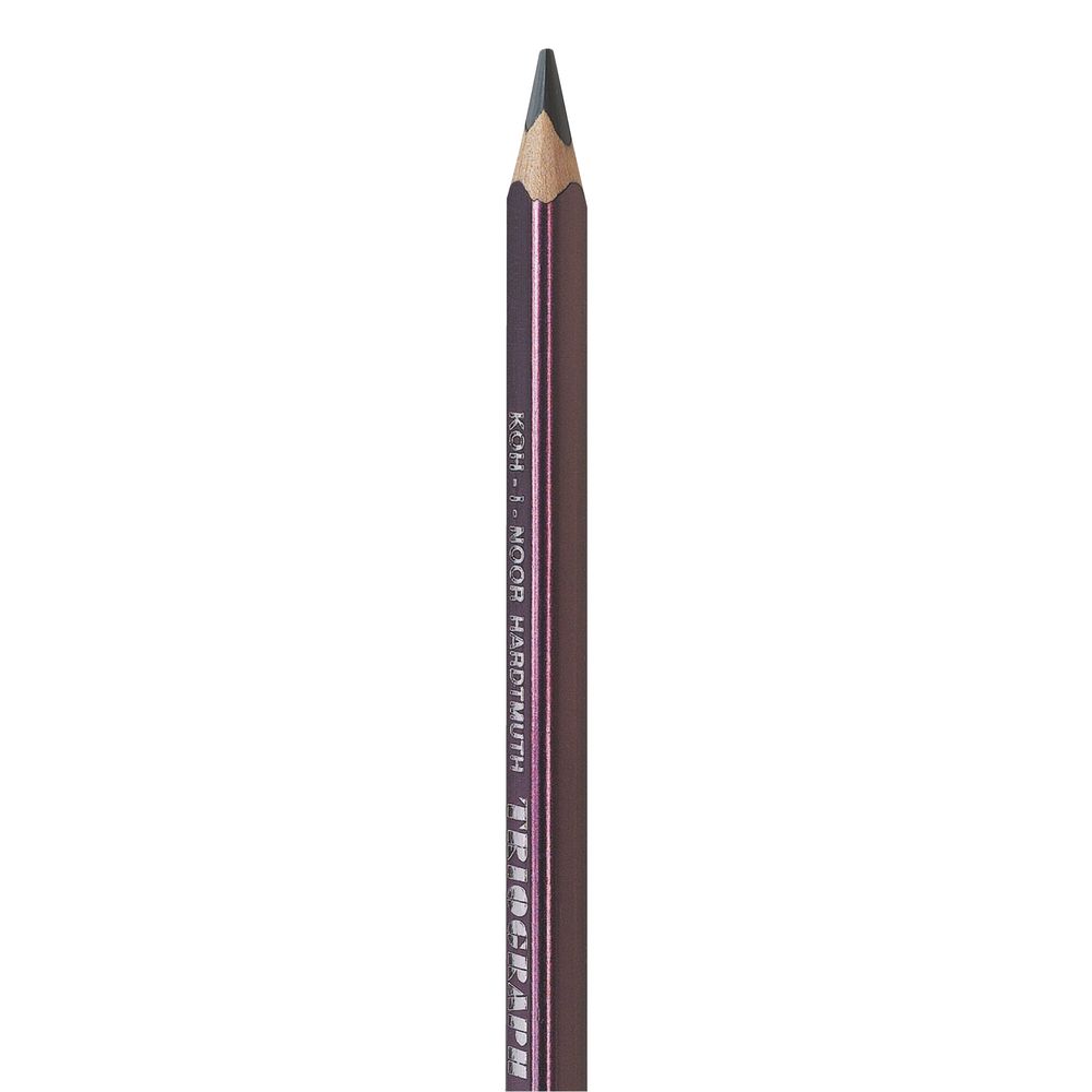 Koh-I-Noor Triograph Triangular Graphite Metallic Pencil 2B