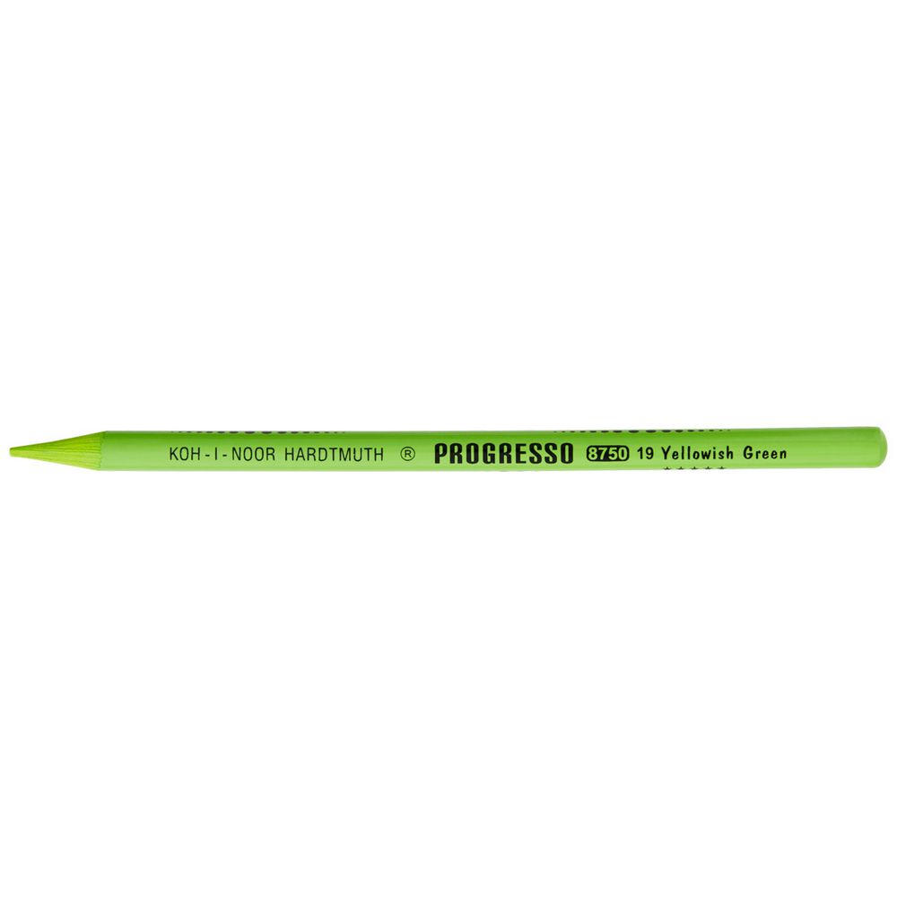 Koh-I-Noor Progresso Coloured Pencil Yellowish Green