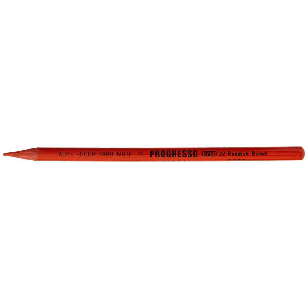Koh-I-Noor Progresso Coloured Pencil Reddish Brown