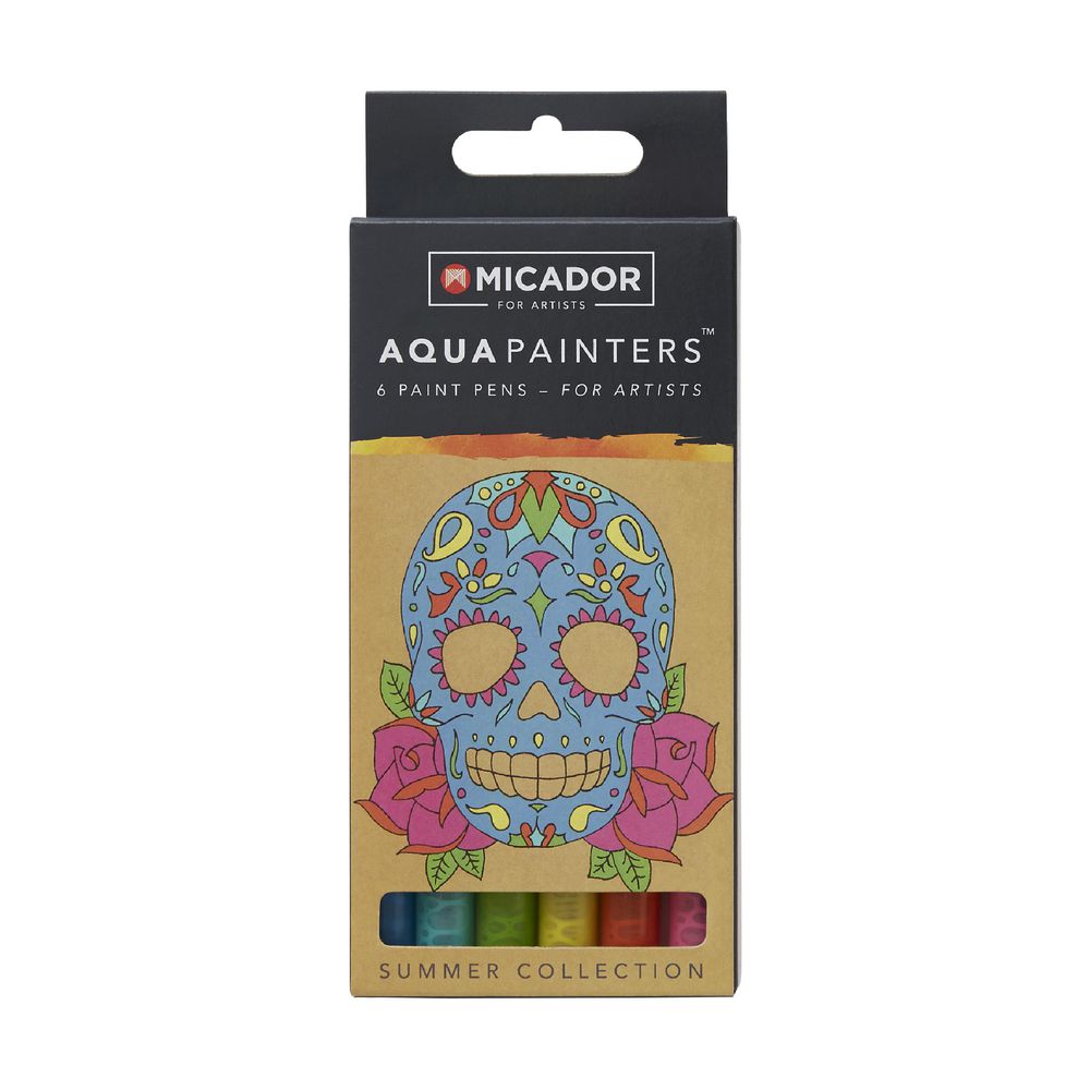 Micador for Artist AquaPainters Summer Collection 6 Pack