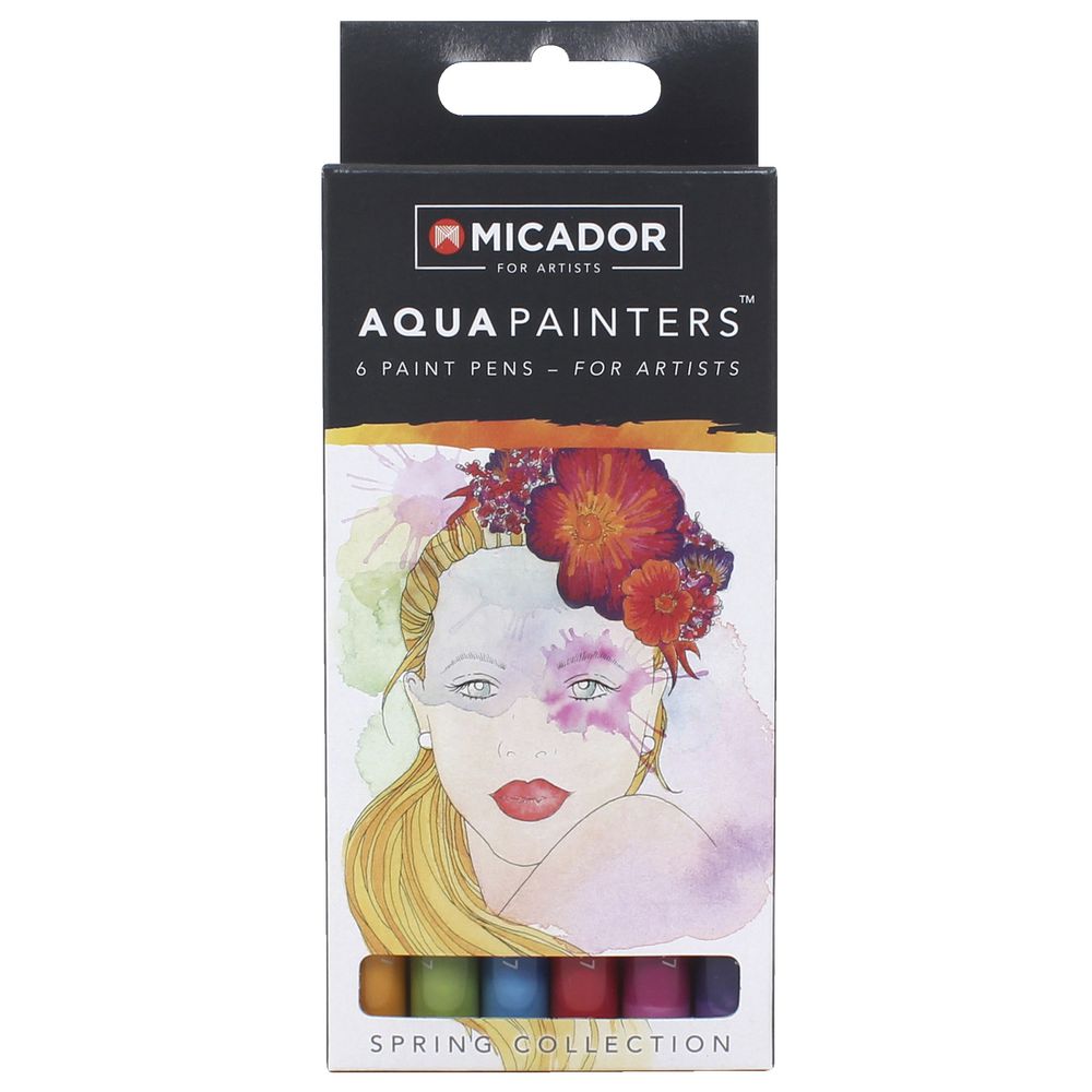 Micador for Artist AquaPainters Spring Collection 6 Pack