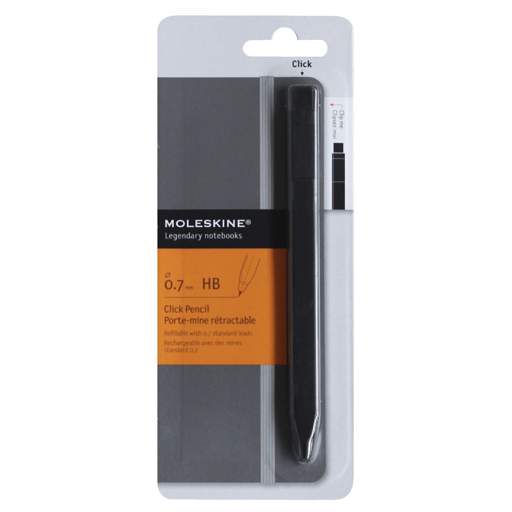 Moleskine Classic Click 0.7mm Mechanical Pencil Black